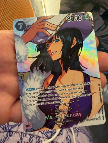 Bandai - 1 Card - One Piece OP14-084 Secret rare, Hobby en Vrije tijd, Verzamelkaartspellen | Overige, Nieuw