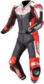 MUGENRACE Scorpion Zwart Wit Rood Geperforeerd 2-Delig, Nieuw met kaartje, MUGENRACE, Heren, Combipak