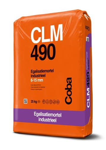Coba CLM490 25kg | egalisatiemortel industrieel, Ophalen of Verzenden, Nieuw