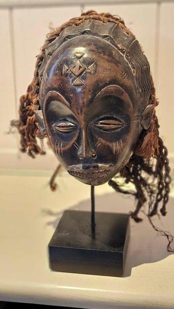 Chokwe-masker - Chokwe - DR Congo (Zonder minimumprijs)