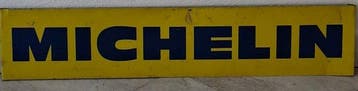 Targa Michelin - Reclamebord -