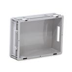 Euronorm stapelbakken alle wanden gesloten + open handgrepen, Doe-het-zelf en Verbouw, Kratten en Dozen, Ophalen of Verzenden