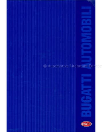 1992 BUGATTI EB110 | EB112 PERSMAP ENGELS, Nieuw, Author