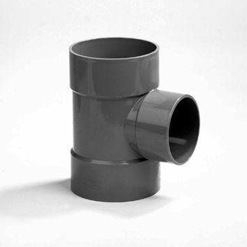 OUTLET Dyka Verloop T-stuk 3x lijmmof 90° PVC keurmerk, Ophalen of Verzenden, Nieuw