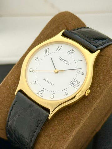Tissot - Zonder minimumprijs - 18K GP “NOS” Breguet Numerals, Sieraden, Tassen en Uiterlijk, Horloges | Heren, Nieuw