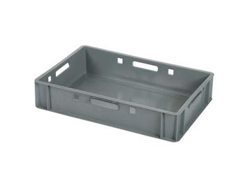 Stapelbak E1 - 600 x 400 x H 125 mm - geventileerde, Ophalen of Verzenden, Nieuw