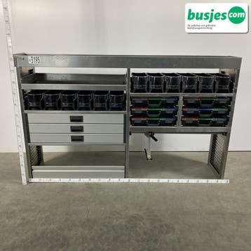 Aluca bedrijfswageninrichting 2040x420x1150mm (3195), Auto diversen, Ophalen of Verzenden