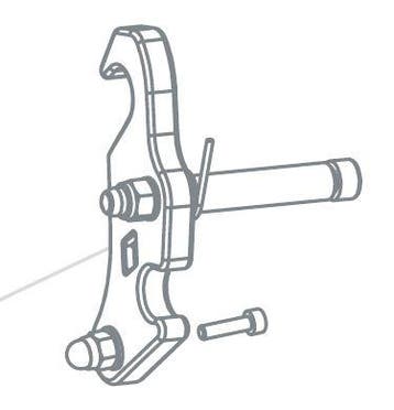 Kruisscharnier vergrendelingshaak Rollz Flex origineel, Diversen, Rollators, Ophalen of Verzenden, Nieuw