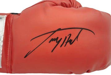 Boxing - Larry Holmes - Boxhandschoen - Autograaf, Nieuw