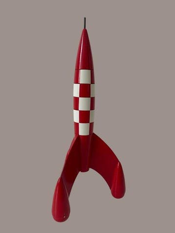 Aroutcheff - Tintin - Fusée 23 cm, Nieuw