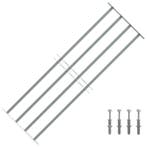 Raamhek gegalvaniseerd staal | retourdeal 45% korting, Doe-het-zelf en Verbouw, Deuren en Horren, 120 cm of meer, Overige typen