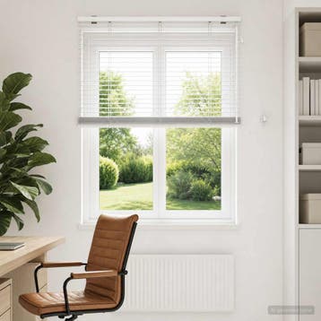 vidaXL Venetiaanse jaloezie Wit 90 x 160 cm 35 mm, Verzenden, Nieuw, Wit