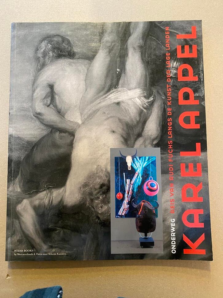 Rudi Fuchs - Karel Appel gespiegeld tegen andere kunstenaars, Boeken, Kunst en Cultuur | Beeldend, Zo goed als nieuw, Schilder- en Tekenkunst