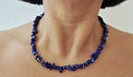 Lapis Lazuli Ketting met slotje, Ophalen of Verzenden, Nieuw