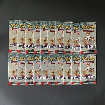 Pokémon - 20 Booster pack - 20x Stellar Crown fun pack, Nieuw