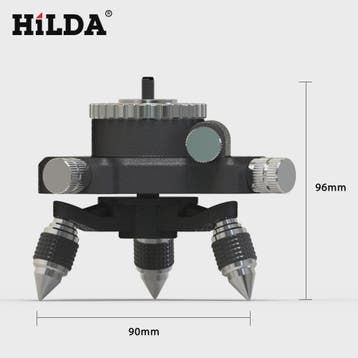 HILDA 360° Precisie Roterende Laser Level Basis met 1/4" & 5, Verzenden, Nieuw