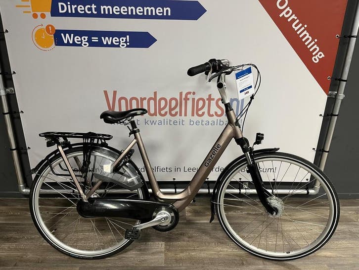 Gazelle Orange C7 Stadsfiets Damesfiets 28 inch 53 cm Brons, Fietsen en Brommers, Fietsen | Dames | Damesfietsen, 53 tot 56 cm