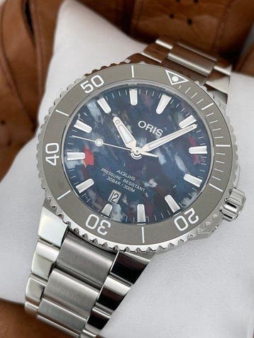 Oris - Aquis Date Upcycle Automatic - 01 733 7766 4150-Set -, Nieuw