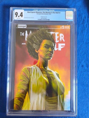 Mark Spears Monsters:The Monster&The Wolf Variant cover A12, Nieuw