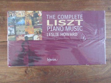 Leslie Howard - The complete Liszt piano music (99 CD box) -, Nieuw in verpakking