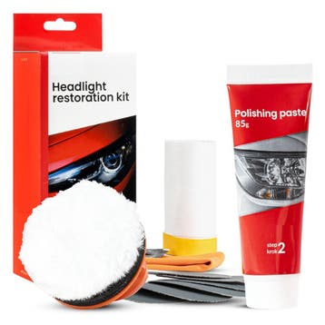 Koplamp renovatie en polijst Set - DIY 14-delig pakket, Auto diversen, Ophalen of Verzenden, Nieuw