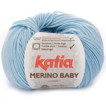 Katia Concept Merino Baby - 08 babyblauw - Wol Garen, Ophalen of Verzenden, Nieuw