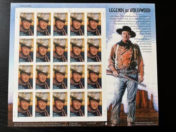 Postzegels - Legends of Hollywood (John Wayne), Postzegels en Munten, Ophalen of Verzenden, Postfris, Noord-Amerika