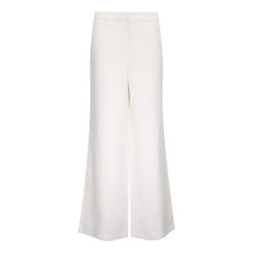 Senso • wijde pantalon in ecru • 42, Verzenden, Maat 42/44 (L), Nieuw, Wit
