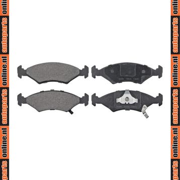 Remblokken Kia Shuma 1.5 i 16V Vooras - ABS Remblokken 36886, Verzenden, Nieuw, Kia