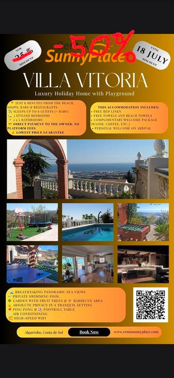 Top accommodaties, zee- en/of bergzicht,tot -50% last minute, 4 of meer slaapkamers, Bemiddelingsbureau, Landelijk, Costa del Sol