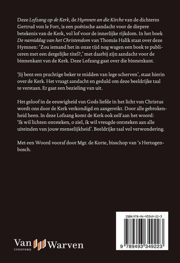 Lofzang op de Kerk 9789493349223 Gertrud von le Fort, Verzenden, Zo goed als nieuw, Gertrud von le Fort