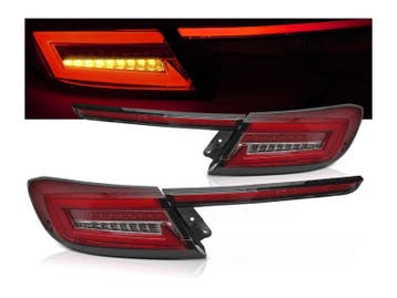 LED achterlichten dynamisch Red White geschikt voor Toyota, Verzenden, Nieuw, Toyota