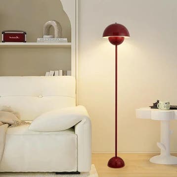 Crèmekleurige vloerlamp modern minimalistisch, Verzenden, Nieuw
