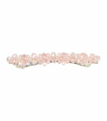 Patentspeld 8cm - Fantasievorm - Facetkralen - Roze, Nieuw