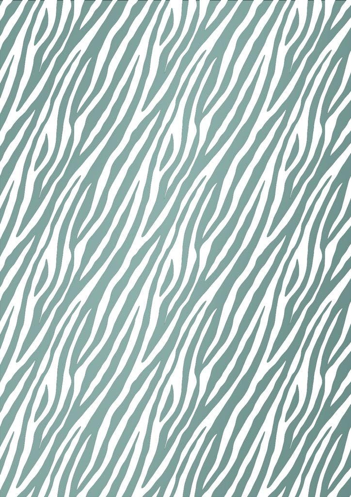 Zijde Vloeipapier Zebra Mint Vellen 200st, Hobby en Vrije tijd, Knutselen, Overige typen, Nieuw, Ophalen of Verzenden