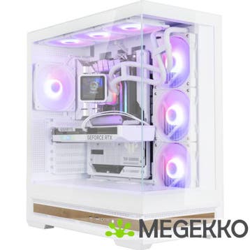 Zalman P40 NAMU WHITE Midi Tower Wit, Computers en Software, Verzenden, Nieuw