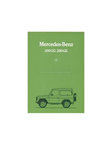 1982 MERCEDES BENZ G KLASSE BROCHURE ITALIAANS, Nieuw, Author