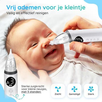 Gatson Pro Neusreiniger Baby - Inclusief Borsteltje,, Ophalen of Verzenden, Zo goed als nieuw