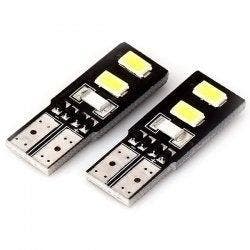 T10 - 4 LED - 5630 - canbus - 12 volt - 2 stuks, Ophalen of Verzenden, Nieuw