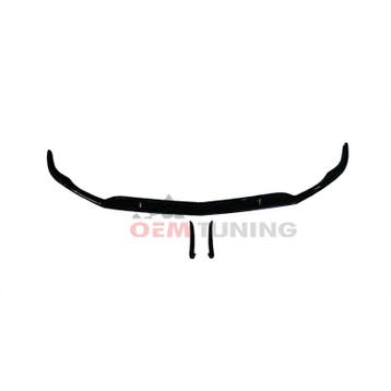 Frontspoiler Lip CKlasse C63 AMG 1423 Hoogglans Zwart, Mercedes-Benz, Ophalen of Verzenden, Bumper, Nieuw
