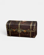 Kist - Polychroom hout - gedateerd: 1777