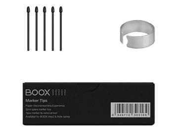 Boox -  Stylus - Styluspunt 5 Stuks  - Zwart, Verzenden, Nieuw, Boox