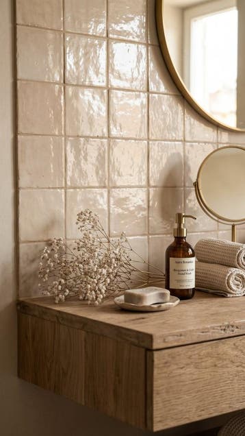 Wandtegel Imola Wow Friese Witjes Beige Handvorm Glans 15x15, Doe-het-zelf en Verbouw, Nieuw, Minder dan 20 cm, 10 m² of meer