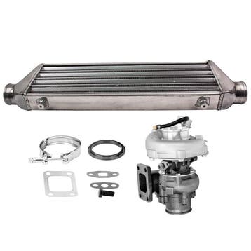 Universele T3 turbo A/R 0.63 met intercooler en 2.5 inch, Verzenden, Nieuw, Universele onderdelen