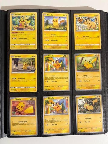 Pokémon - 200 Card - Pikachu, Raichu - 9 different series -, Nieuw