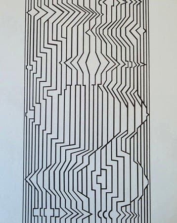Victor Vasarely (1906-1997) - Naissances III
