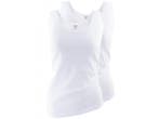 2 stuks dames onderhemd - tanktop - 100% katoen - Wit, Verzenden