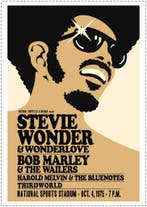 Posters - Poster Wonder, Stevie - National Sports Stadium, Verzenden, Zo goed als nieuw