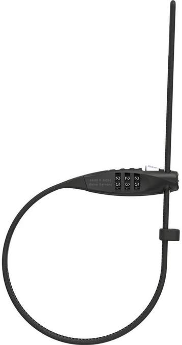ABUS Combiflex TravelGuard cijferslot 45cm - zwart, Ophalen of Verzenden, Nieuw, Abus