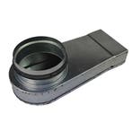 Rechthoekige (instort) lepelhoek 100mm x 40mm, Verzenden, Nieuw